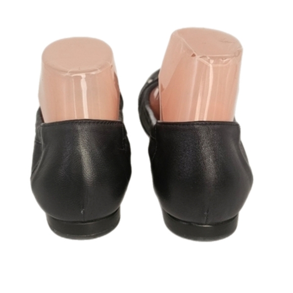 AGL Monika Cap Toe Ballet Flats – Size 38 (US 7.5) Black - Picture 5 of 9